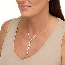 "As Is" Radiance by Absolute™ 11.3ctw Simltd Diamnd Dble Lariat Ncklce
