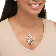 "As Is" Radiance by Absolute™ 5.18ctw Snake Pin/Pendant with 19" Chain