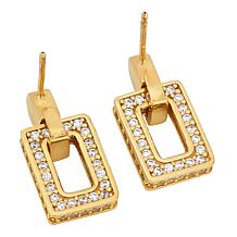 "As Is" Radiance by Absolute™ x Katharine McPhee 2.17ctw Rctngl Ear...