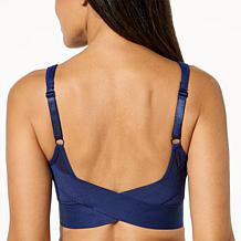 "As Is" Rhonda Shear 2-pack Molded Cup Bra with Wrap Back