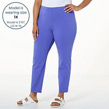 "As Is" Rhonda Shear Flat Front Legging
