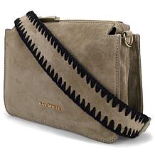 "As Is" Ron White Doane Oiled Suede Crossbody Bag