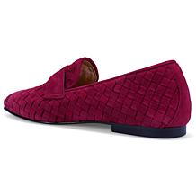 "As Is" Ron White Maddie Suede Penny Loafer with Satin Shoe Bag