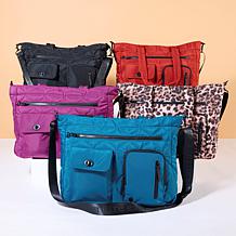 "As Is" Samantha Brown Anti-Theft Travel Tote with 2-piece Organizers