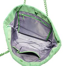 "As Is" Samantha Brown Quilted Tote Handbag