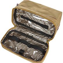 "As Is" Samantha Brown SAM Collection Drop Bottom Toiletry Bag