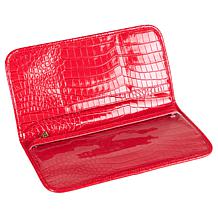 "As Is" Samantha
Brown To-Go Croco RFID Travel Organizer