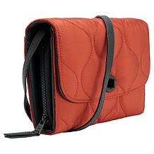 "As Is" Samantha Brown To-Go Quilted Crossbody Clutch