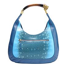 "As Is" Sharif Legacy 3-D Horn & Cougar Ornate Handle Hobo