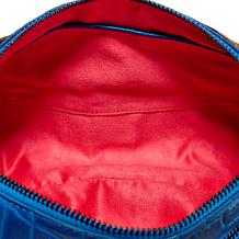 "As Is" Sharif Legacy Haircalf & Croco-Embossed Leather Barrel Cros...