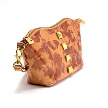 "As Is" Sharif Legacy Leather Sweetheart Studded Wristlet