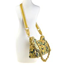 "As Is" Sharif Legacy Milano Leather Satchel with Two Shoulder Straps