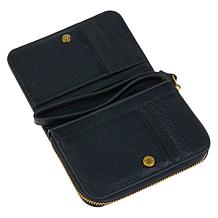 "As Is" Sharif Legacy Milano Leather Zip-Around Wallet