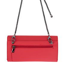 "As Is" Sharif Legacy Studded Leather Wallet with Detachable Strap