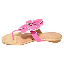 "As Is" SHU by SHUSHOP® Brylee Flower Thong Sandal