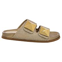 "As Is" SHUSHOP BERNARDA Pyramid Slide Sandal