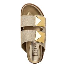 "As Is" SHUSHOP BERNARDA Pyramid Slide Sandal