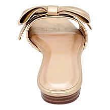 "As Is" SHUSHOP® Bree Oversized Bow Comfortable Flat