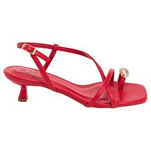 "As Is" SHUSHOP® Harper Comfortable Low Heel Sandal