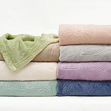 "As Is" South Street Loft  60" x 70" Embossed Plush Throw