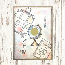 "As Is" Stamps By Me Fancy A Holiday Made to Surprise Card-Making Kit