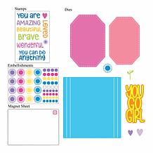 "As Is" Stamps of Life 5" x 7" Window Card Front Stamp and Die Set