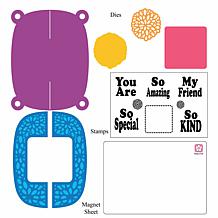 "As Is" Stamps of Life Delightful Criss Cross Card Set