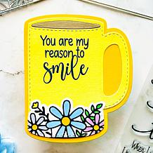 "As Is" Stamps of Life Flower Frenzy Border Stamp and Die Set