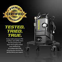 "As Is" Sun Joe 2200 Rated PSI Pressure Washer with Accessories