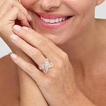 "As Is" Tanya Moss Aurora Sterling Silver Butterfly Ring