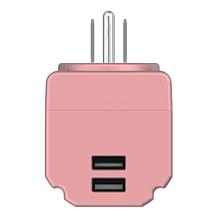 "As Is" Tech Impressions 2-Pack Swivel Power Strips for Up to 11 De...