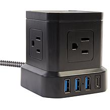 "As Is" Tech Impressions Cube 2.0 9-Device Charger & Surge Protector