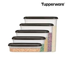 "As Is" Tupperware® 15-piece Super Oval Modular Mates Dry Storage Set