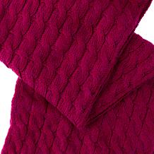 "As Is" TWRHLL by Christie Brinkley Cable Knit Scarf