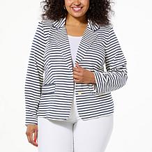 "As Is" TWRHLL by Christie Brinkley Knit Blazer