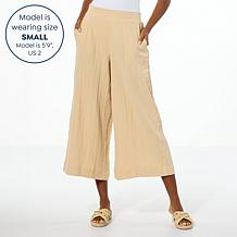 "As Is" TWRHLL by Christie Brinkley Pull-On Culotte