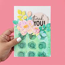 "As Is" Vicki Boutin Mixed Media Gel Plate Card Kit