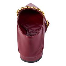 "As Is" Vince Camuto Aylin Chain Leather Ballet Flat