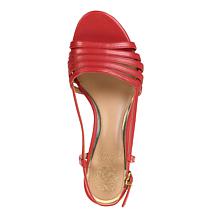 "As Is" Vince Camuto® Layton Slingback Leather Dress Sandal