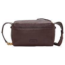 "As Is" Vince Camuto Letta Whipstitch Leather Crossbody
