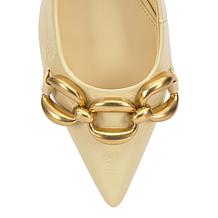 "As Is" Vince Camuto Valiey Leather Slingback Dress Heel