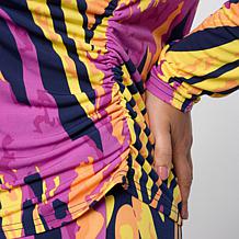 "As Is" Vivica A. Fox Collection 2-Piece Palazzo Pant Set