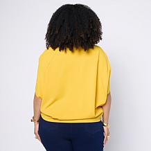 "As Is" Vivica A. Fox Collection V-Neck Cocoon Top
