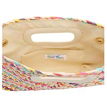 "As Is" Wildflower Convertible 3-in-1 Woven Crossbody Bag