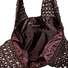 "As Is" Wildflower Crochet Tote Bag