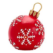 "As Is" Winter Lane 13.5" LED Resin Snowflake Ornament