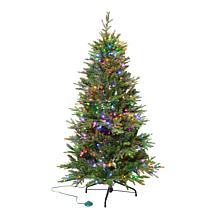 "As Is" Winter Lane 5' Pre-Lit Majestic Fir Artificial Christmas Tree