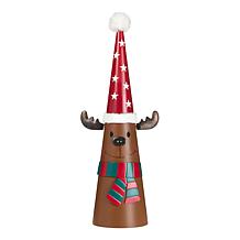 "As Is" Winter Lane Christmas Iron Nesting Cones Set of 3