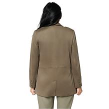"As Is" WynneCollection Faux Suede Jacket