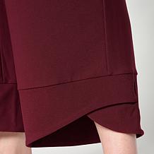 As Is WynneCollection Luxe Crepe Pull-On Pant